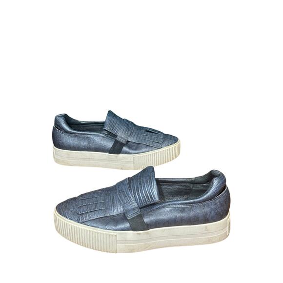 ASH King Leather Metallic Platform Slip On size 39 euro - Picture 2 of 8